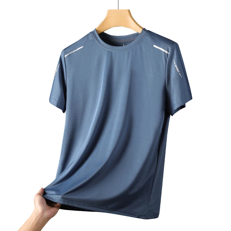 Camisa Masculina CHRLCK – Running, Secagem Rápida e Respirável