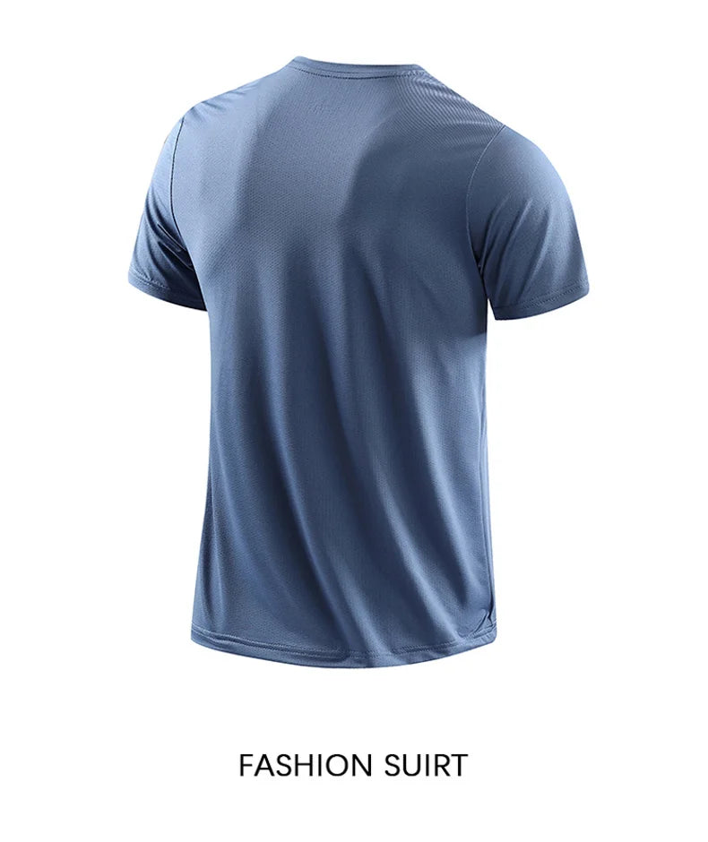 Camisa Masculina CHRLCK – Running, Secagem Rápida e Respirável