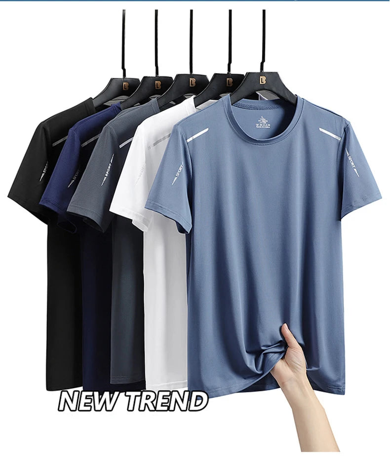 Camisa Masculina CHRLCK – Running, Secagem Rápida e Respirável