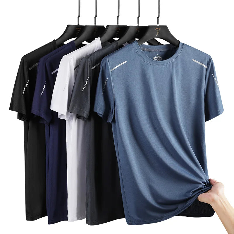 Camisa Masculina CHRLCK – Running, Secagem Rápida e Respirável