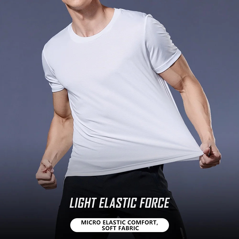 Camiseta Masculina Secagem Rápida – Leve e Respirável