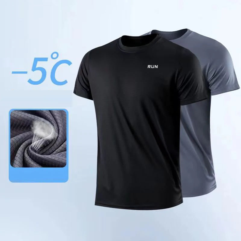 Camiseta Masculina Secagem Rápida – Leve e Respirável