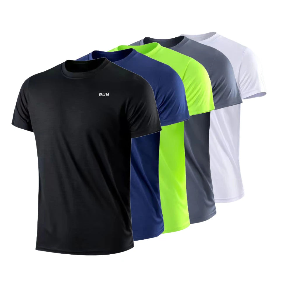 Camiseta Masculina Secagem Rápida – Leve e Respirável