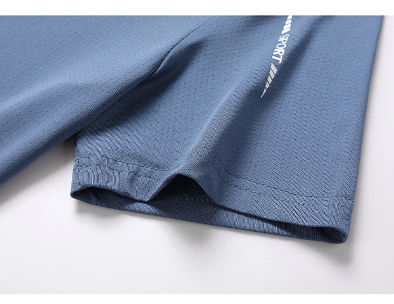 Camiseta Masculina CHRLCK para Corrida – Secagem Rápida, Respirável, Macia e Elástica, Ideal para Caminhada, Pesca e Esportes ao Ar Livre no Verão