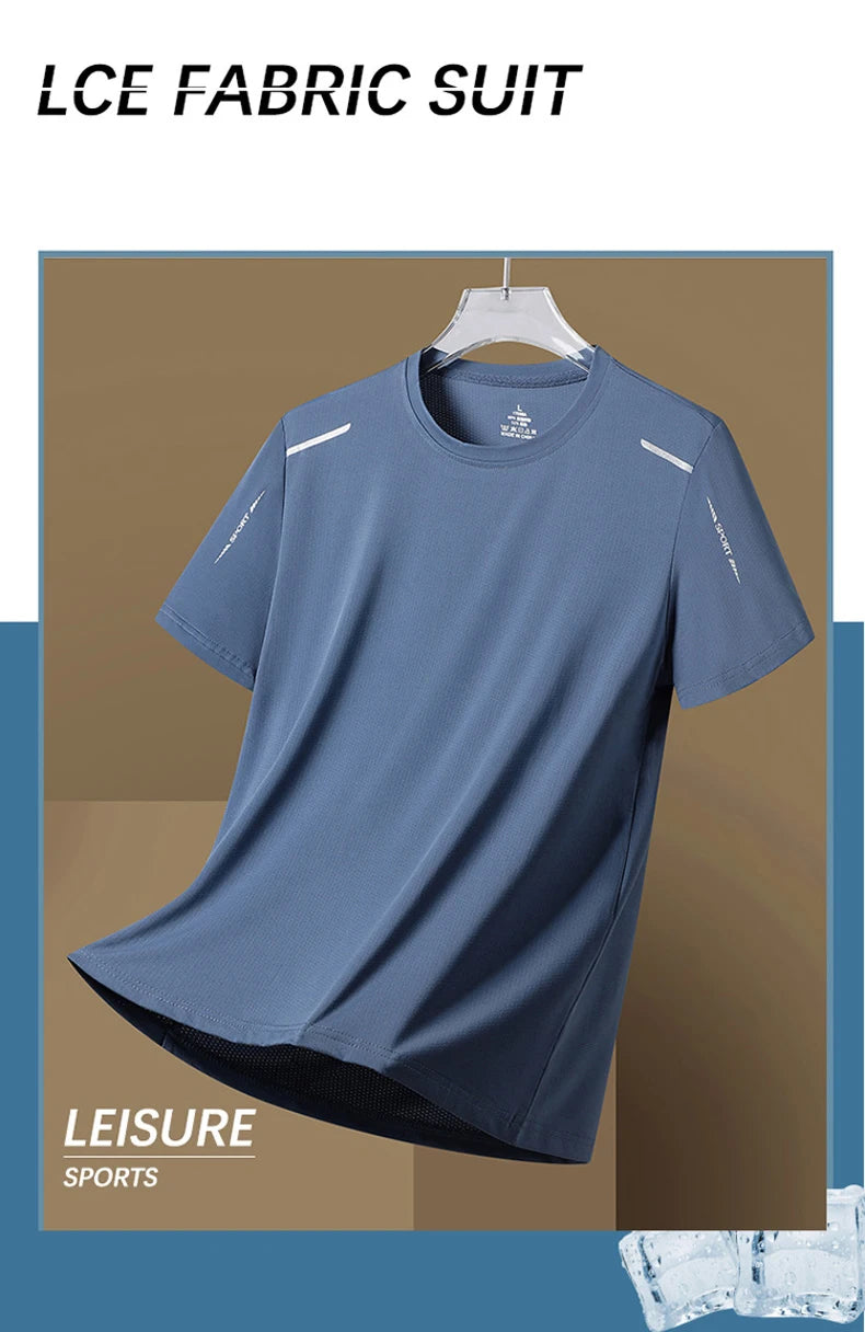Camisa Masculina CHRLCK – Running, Secagem Rápida e Respirável