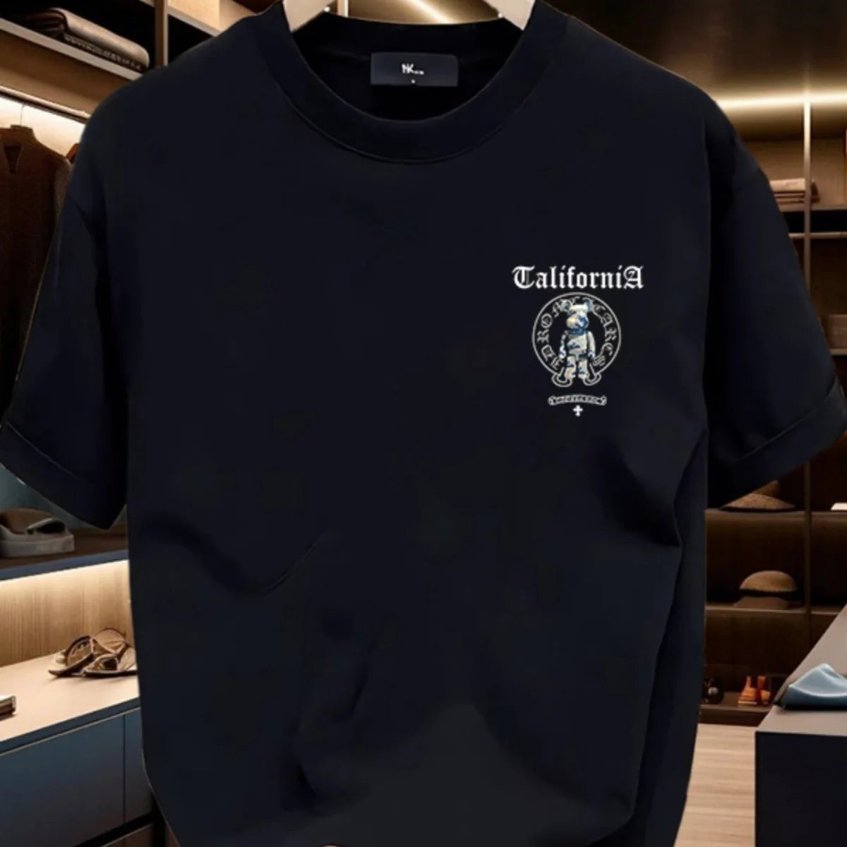 Camiseta Masculina Casual de Algodão – Leveza e Conforto