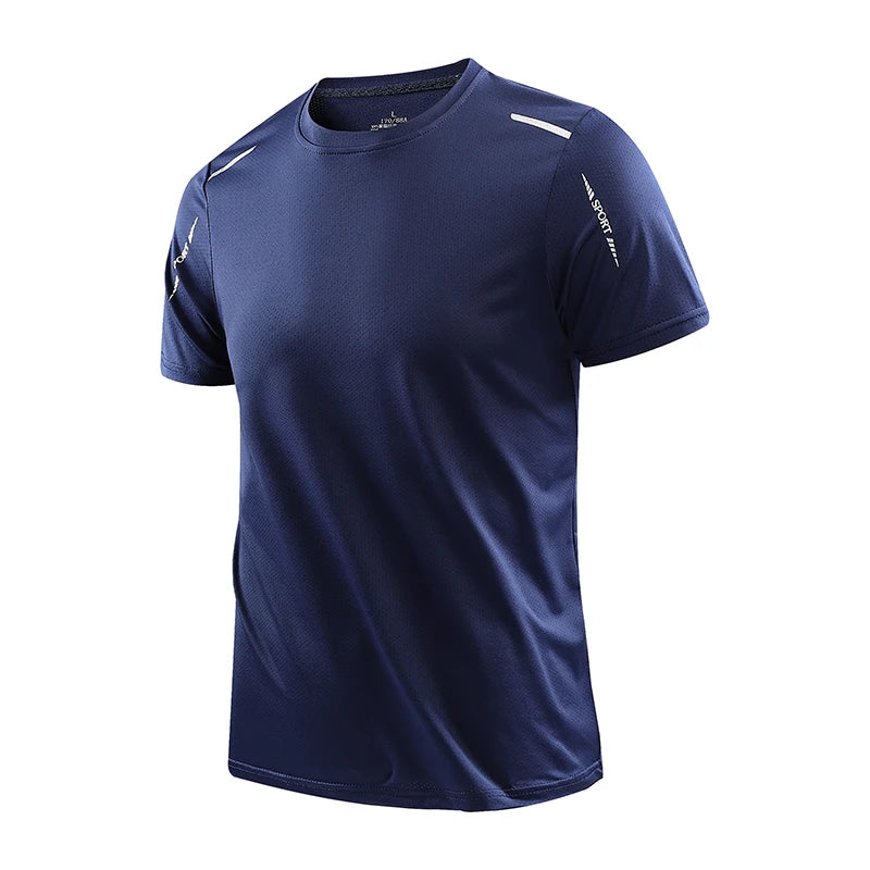 Camisa Masculina CHRLCK – Running, Secagem Rápida e Respirável