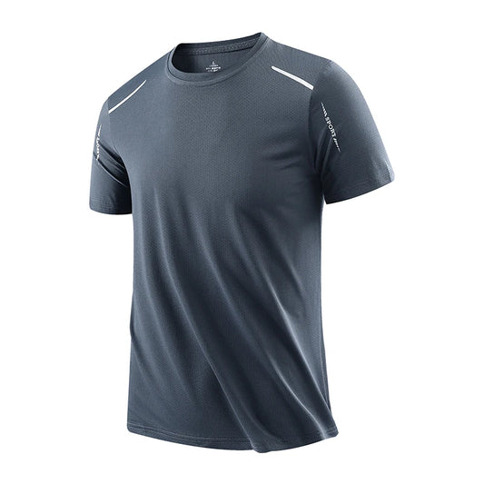 Camiseta Masculina CHRLCK para Corrida – Secagem Rápida, Respirável, Macia e Elástica, Ideal para Caminhada, Pesca e Esportes ao Ar Livre no Verão