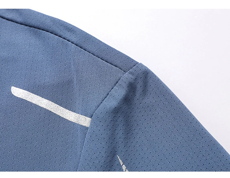Camisa Masculina CHRLCK – Running, Secagem Rápida e Respirável